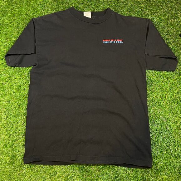 Murina vintage tee single stitch After Shock “first it’s hot, then it’s cool" XL - Picture 5 of 7